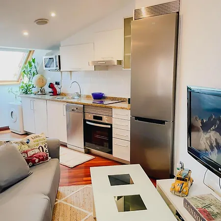 Apartamento Centro De Vigo, Garaje Y Vistas Ria *