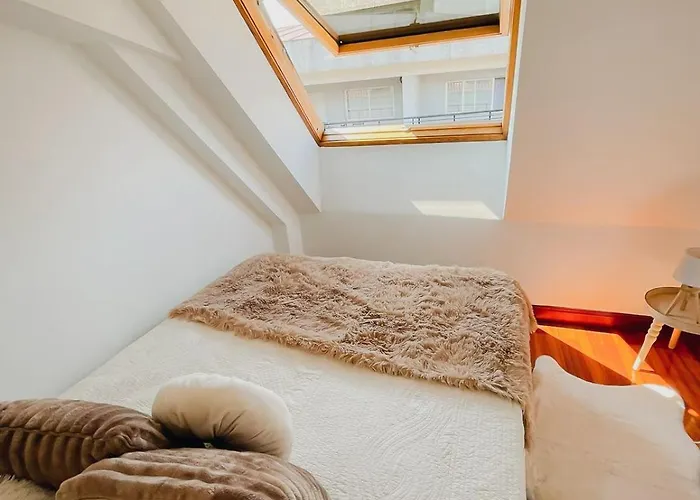 Apartamento Centro De Vigo, Garaje Y Vistas Ria *